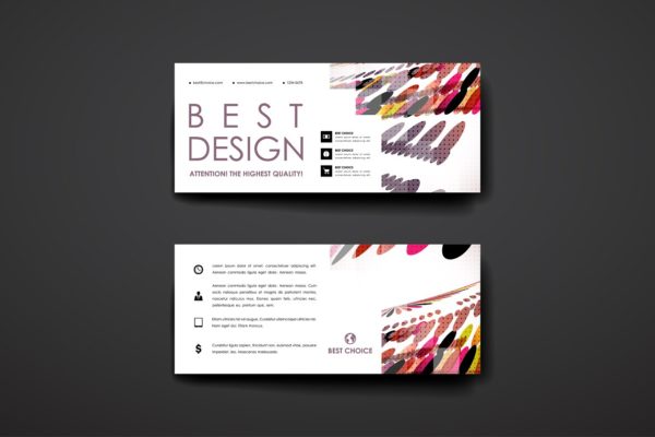 简约抽象样式标题&amp;卡片模板 Beautiful Banners and Cards