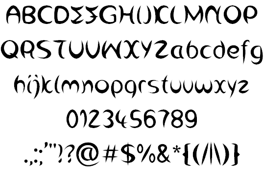 Wirbelkind font插图4