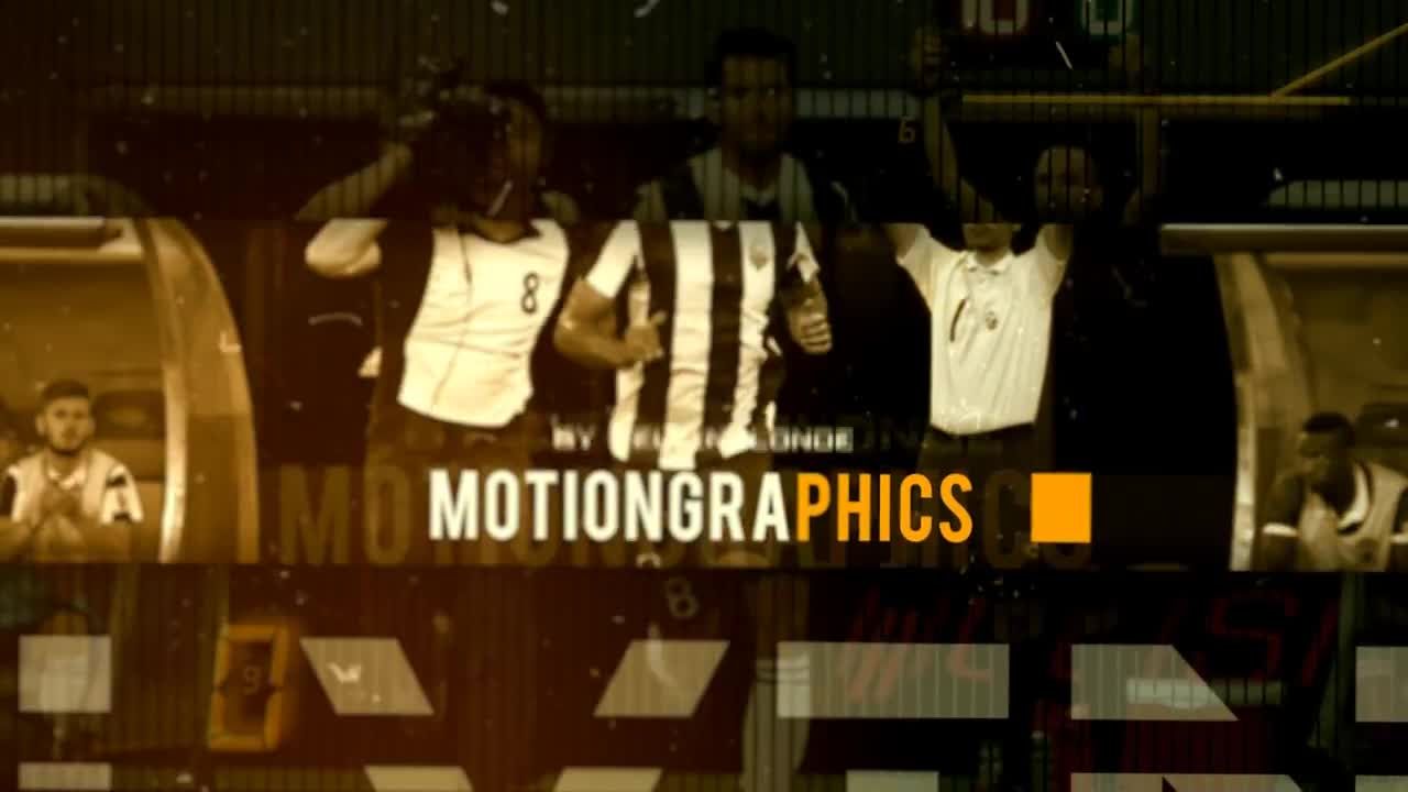 时尚活力复古的体育开场白素材库精选AE模板