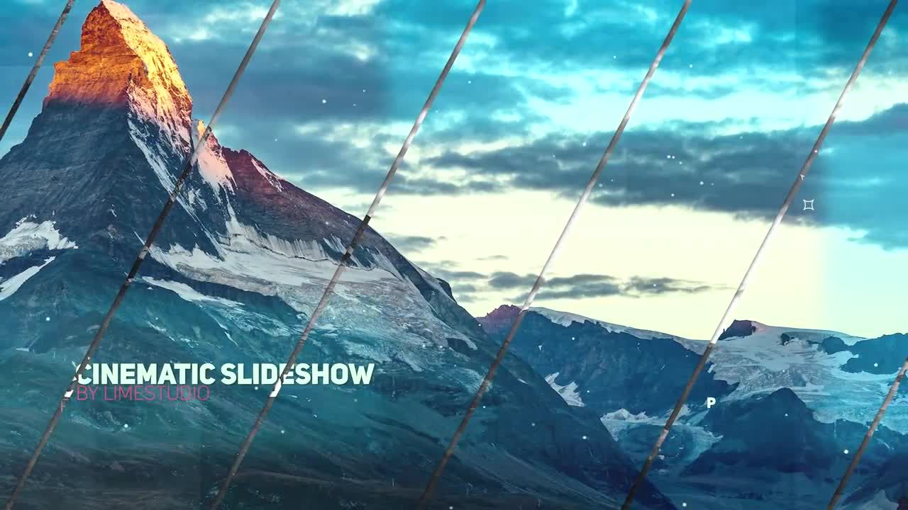 现代文本动画和平滑过渡效果照片展示素材库精选pr模板