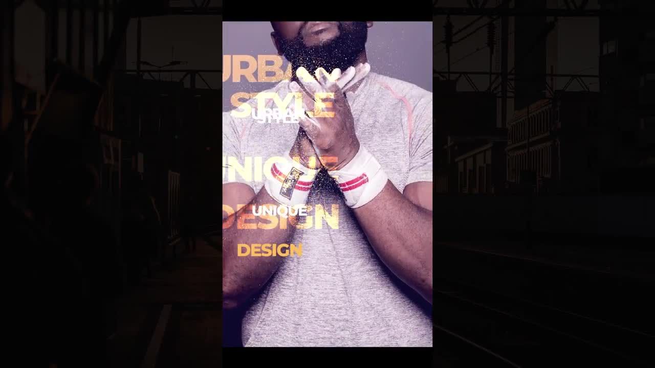 现代体育活动转场文字素材库精选pr模板