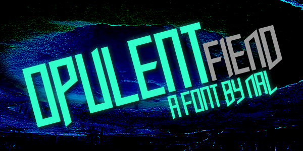 Opulent Fiend font插图 Opulent Fiend font插图