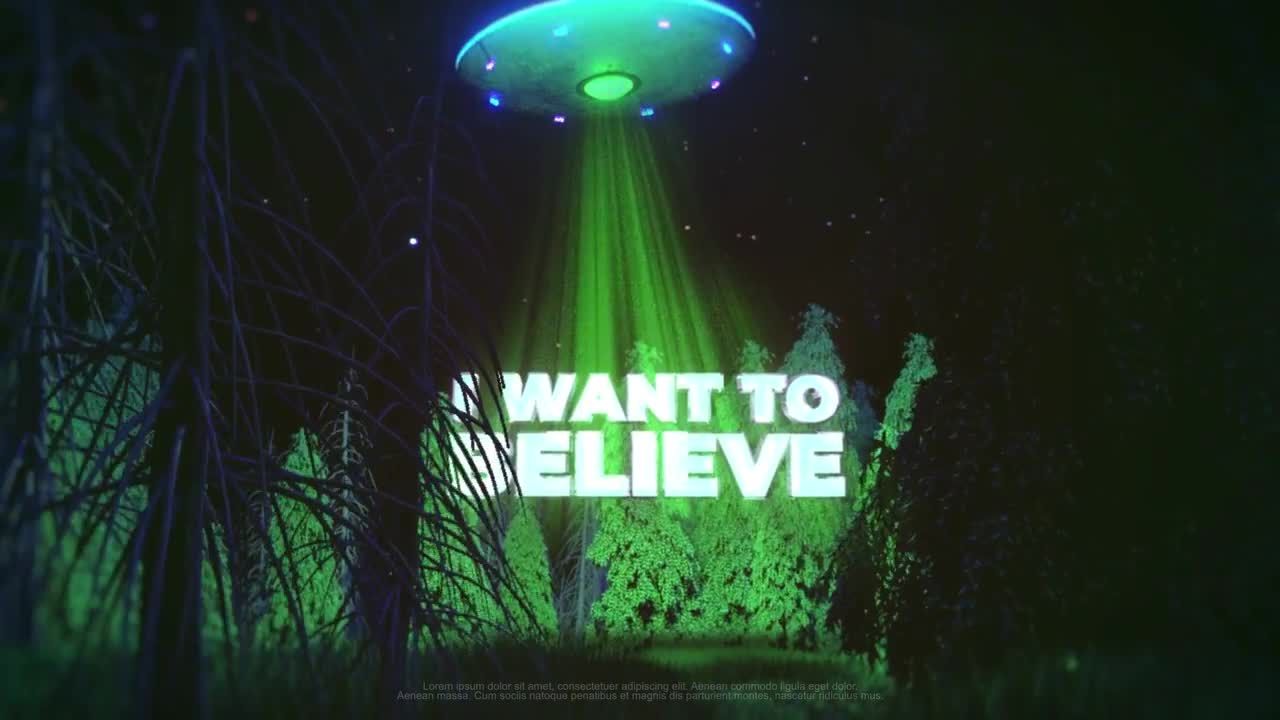 UFO徽标素材库精选AE模板