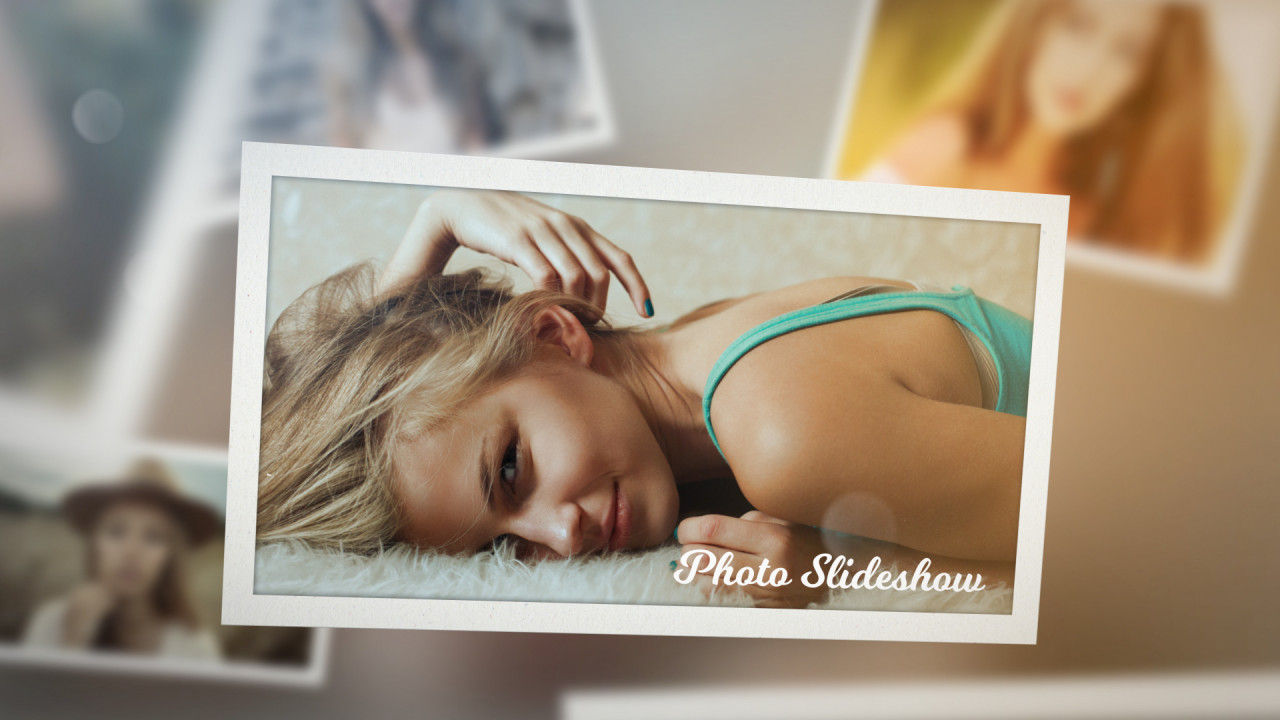 旅游度假照片幻灯片素材库精选AE模板