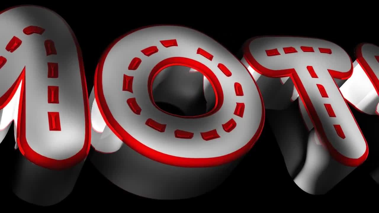 时尚干净生动的3D文本动画素材库精选AE模板