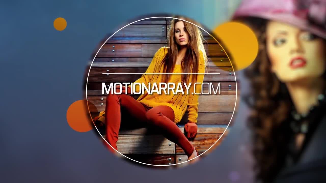 明亮且动态动画的时尚幻灯片素材库精选AE模板