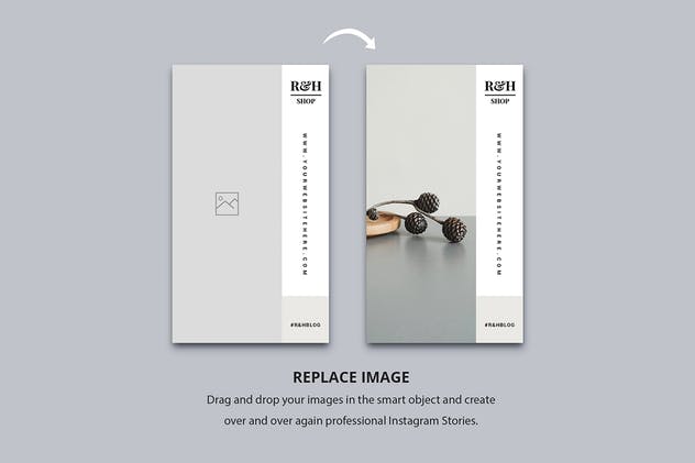简约Instagram商店促销/品牌故事广告模板素材库精选V9 Instagram Stories Vol. 9插图(2)