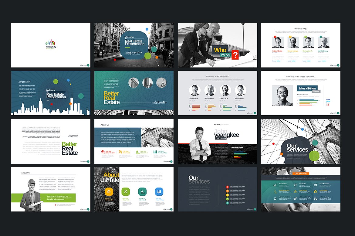 房地产/建设主题演讲PPT模版插图(3)