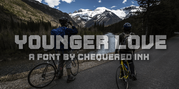 Younger Love font插图