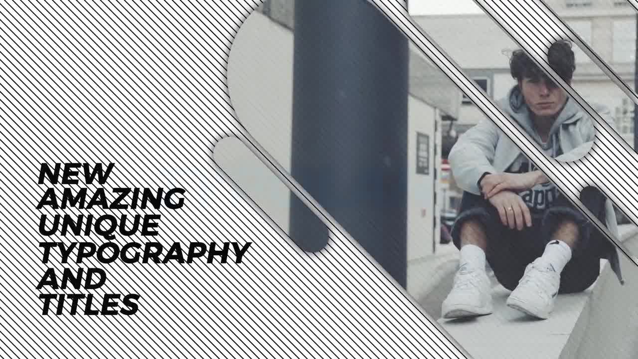 专业设计动态文本动画时尚开场素材库精选AE模板