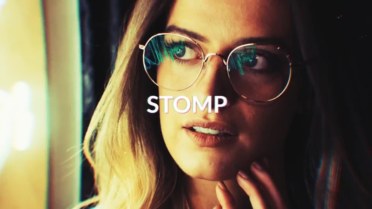 简短充满活力的照片幻灯片素材库精选AE模板