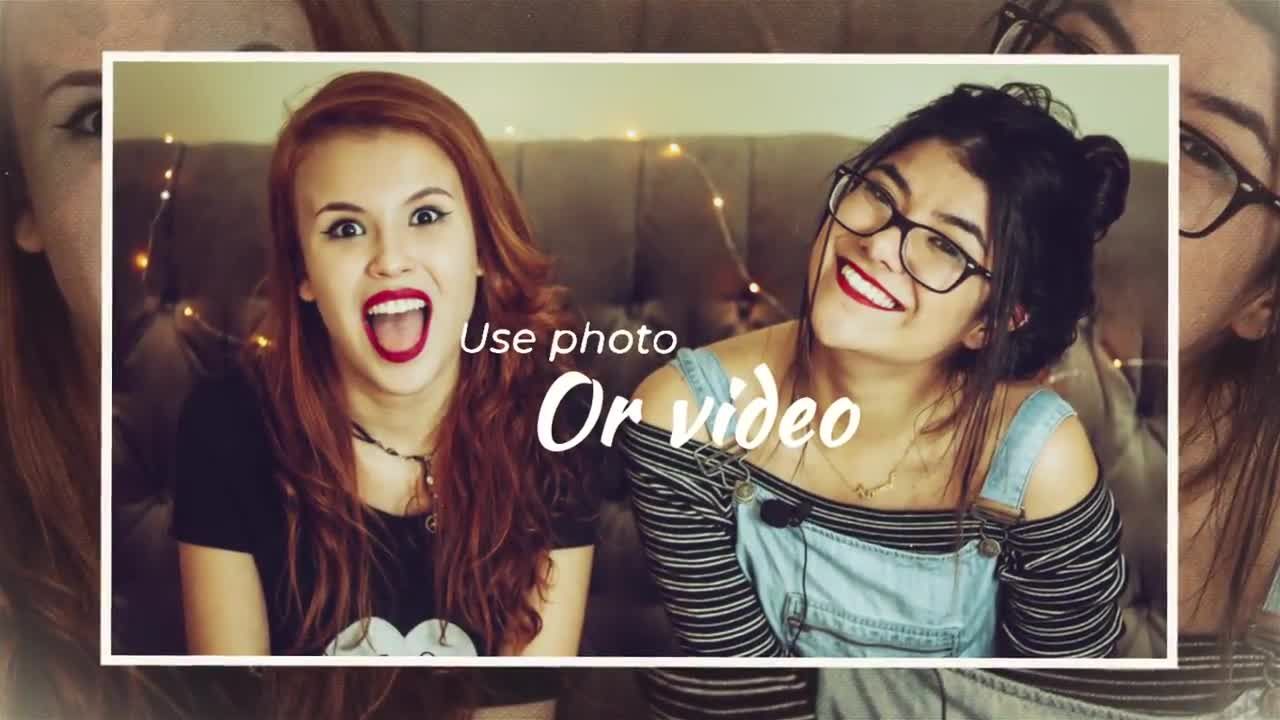 现代气息的旅行相册动态图文展示素材库精选AE模板