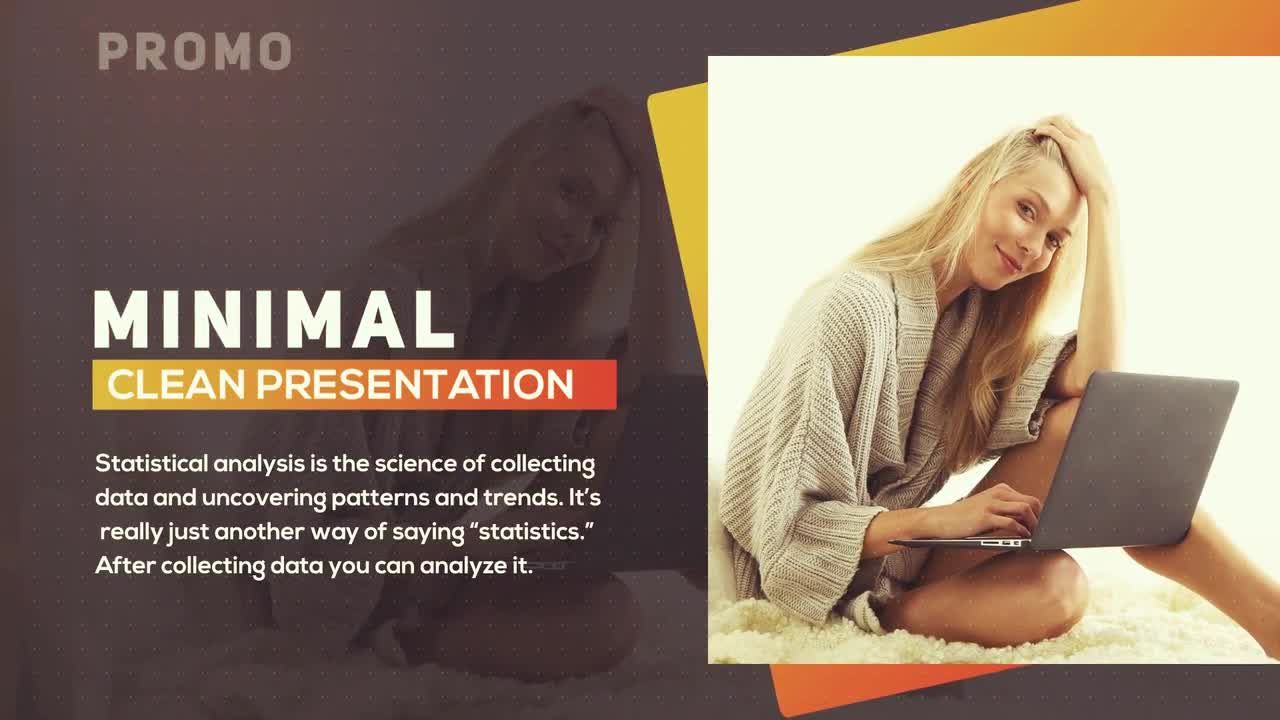 简约设计企业幻灯片素材库精选AE模板