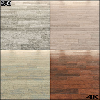 拼花地板木地板素材之家精选3D模型