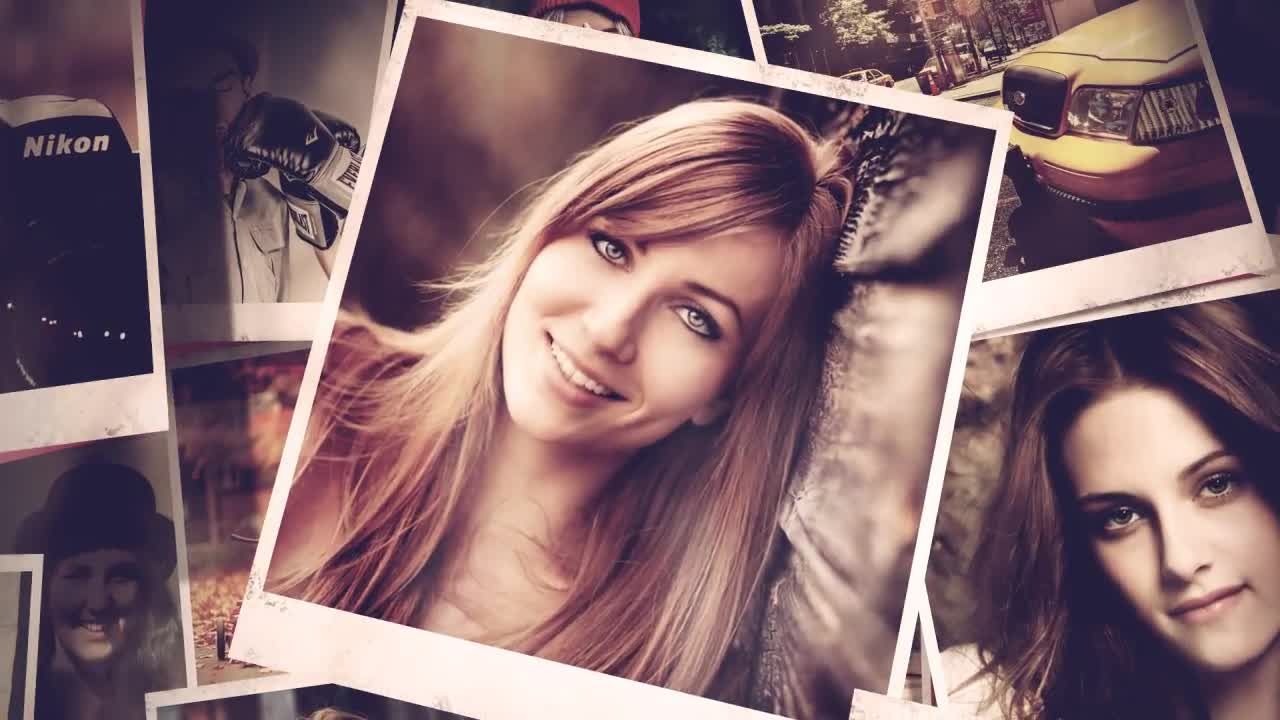 秋季照片素材库精选AE模板