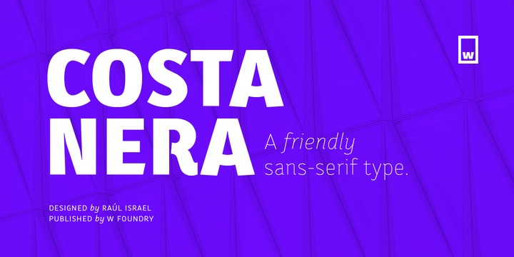 Costanera Font Family 32素材之家精选英文字体