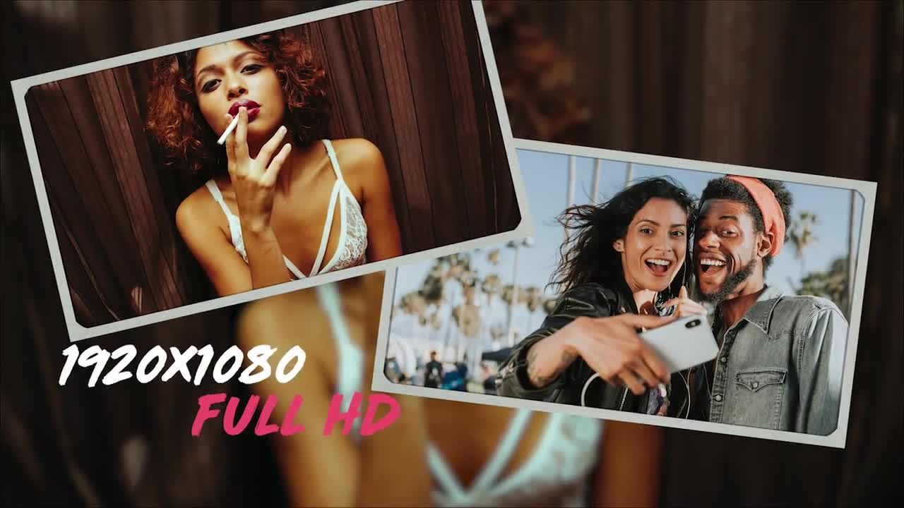 现代旅行幻灯片照片展示素材库精选PR模板