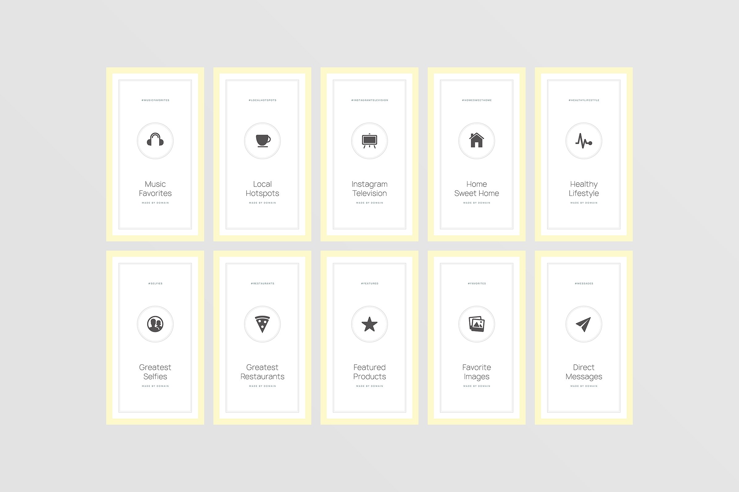 Instagram等新媒体社交媒体文章贴图设计模板素材库精选 Seattle Instagram Highlights插图(13)