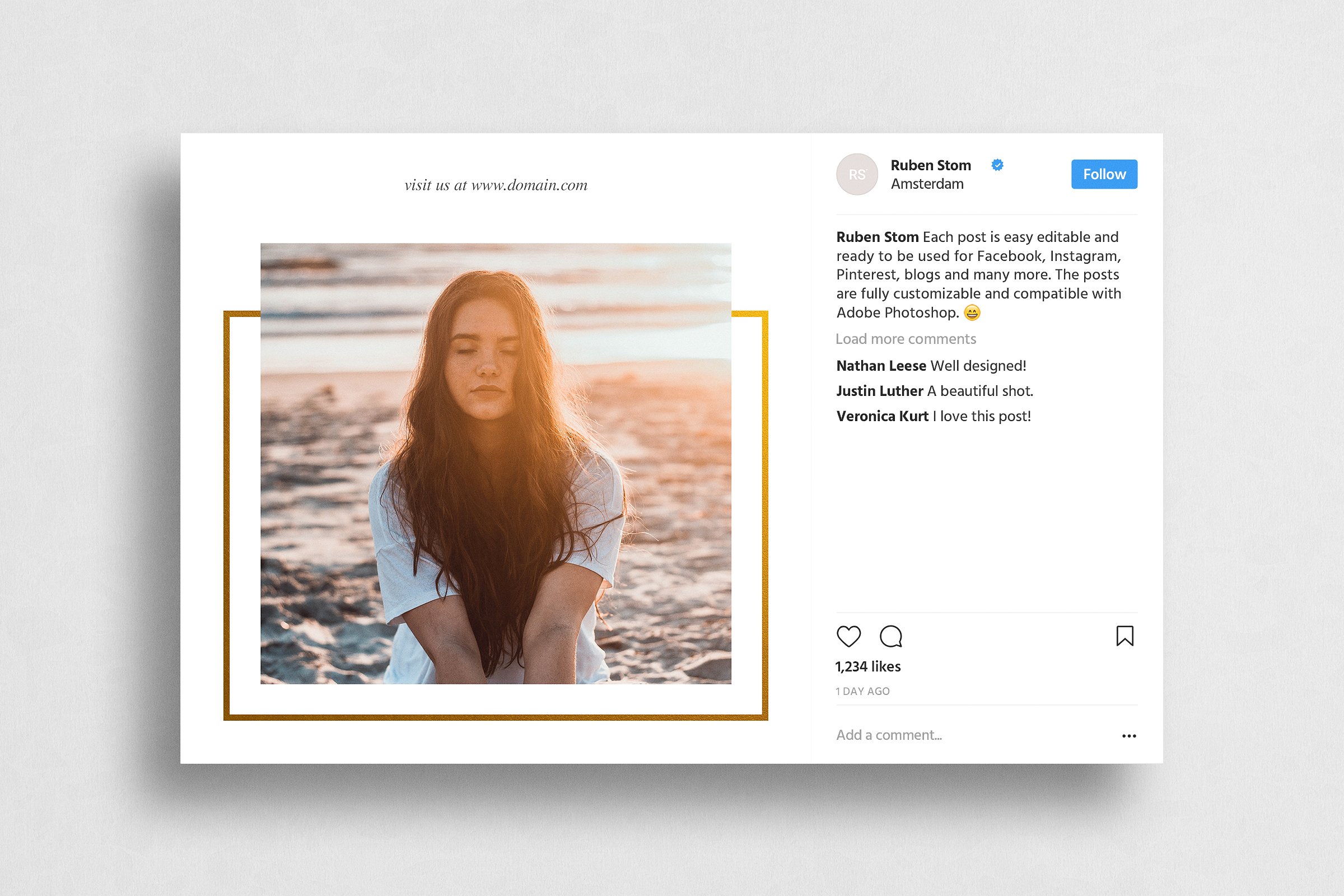旅行主题社交媒体贴图模板素材库精选 Brazil Social Media Pack插图(3)