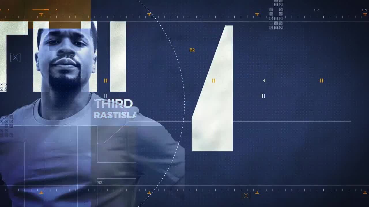 体育运动员宣传介绍素材库精选AE模板