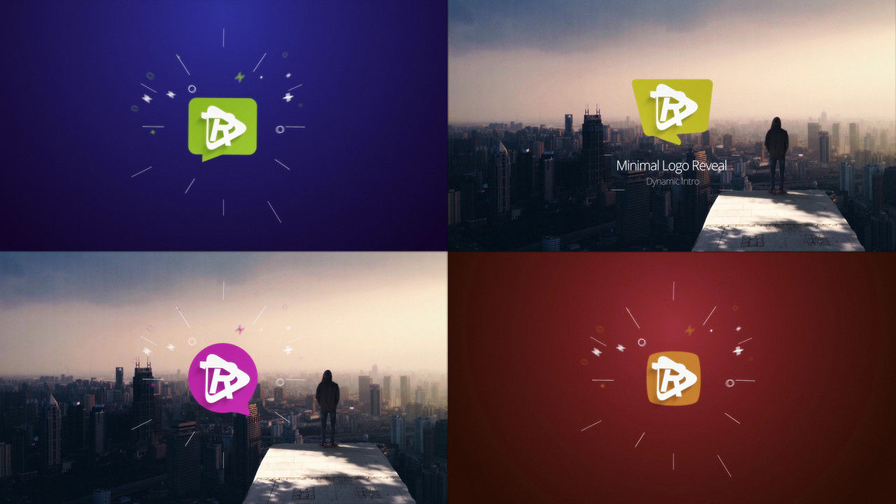 快速而动态的首映礼Logo标题素材库推荐Pr模板