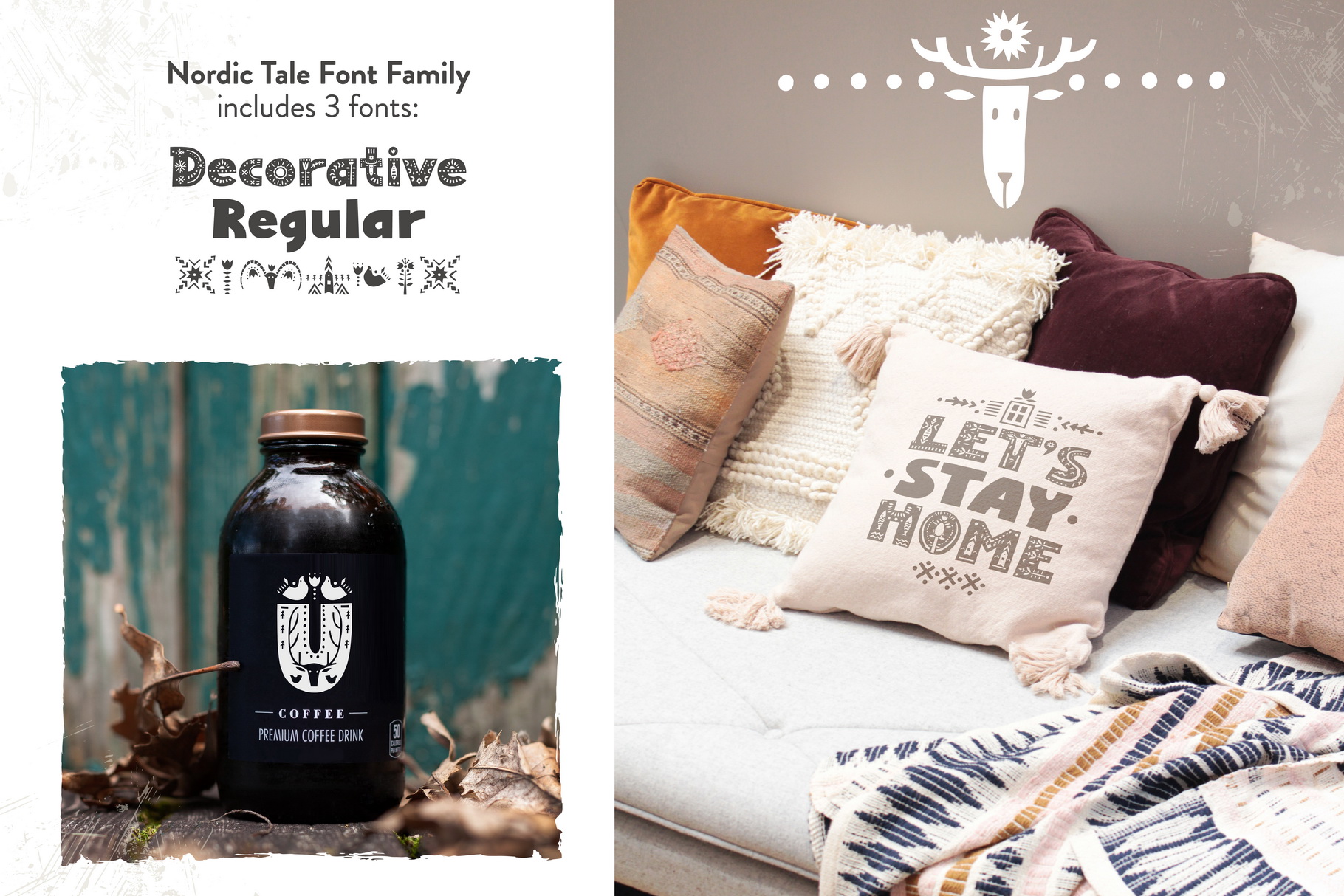 Nordic Tale – Folkart Font FamilyOther Font插图1