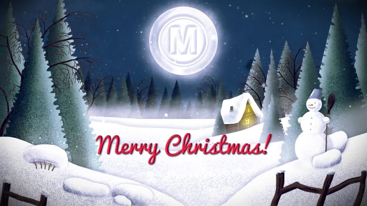 圣诞卡标志精心设计素材库精选AE模板