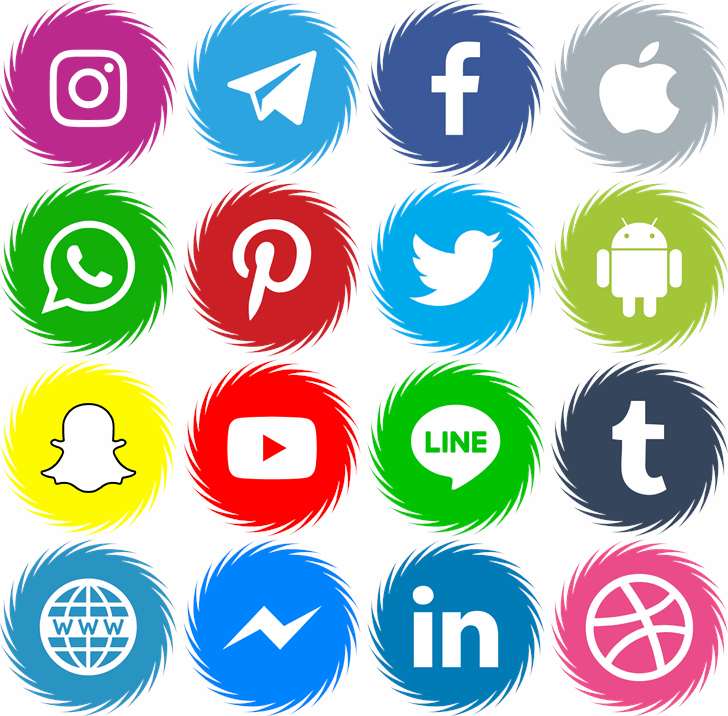 Icons Social Media 15 font插图 Icons Social Media 15 font插图