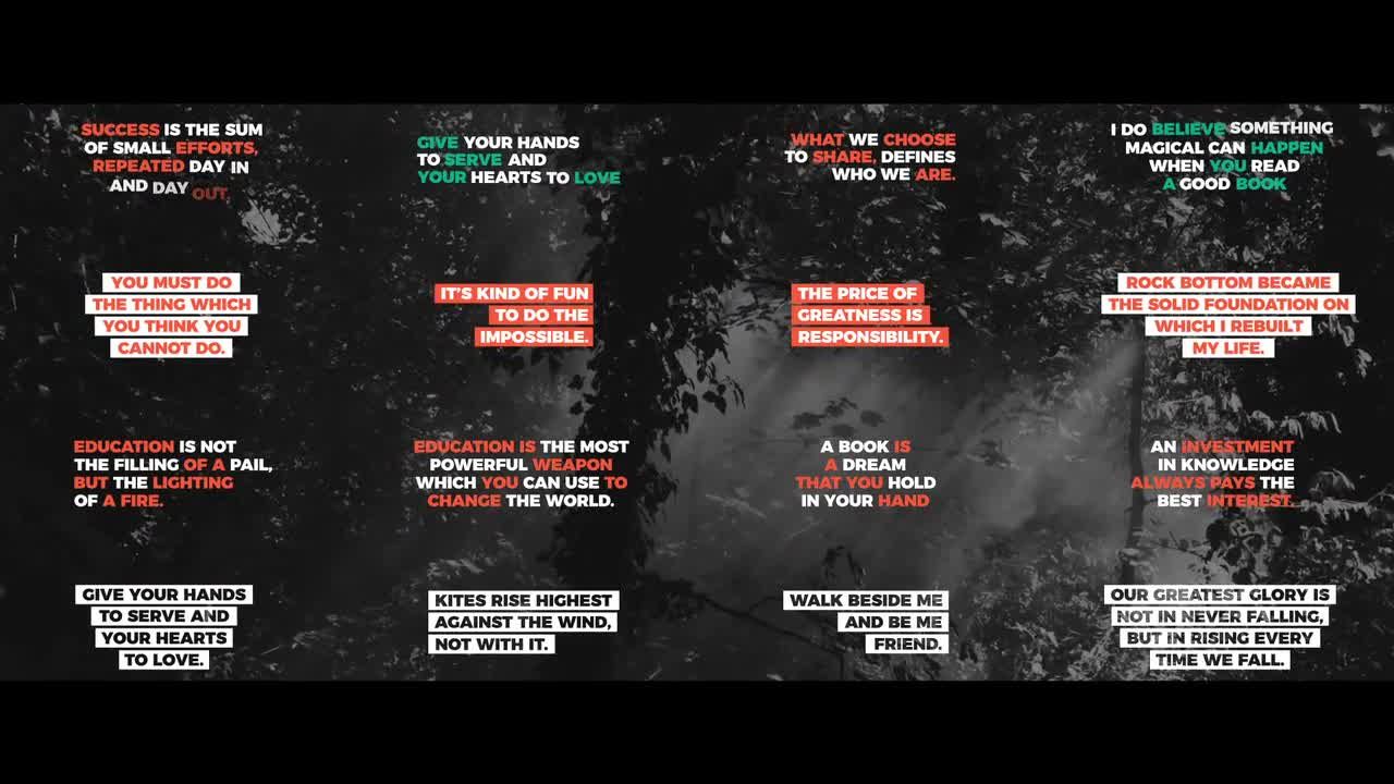 16个下三分之一社交媒体视频图形全屏标题素材库精选AE模板