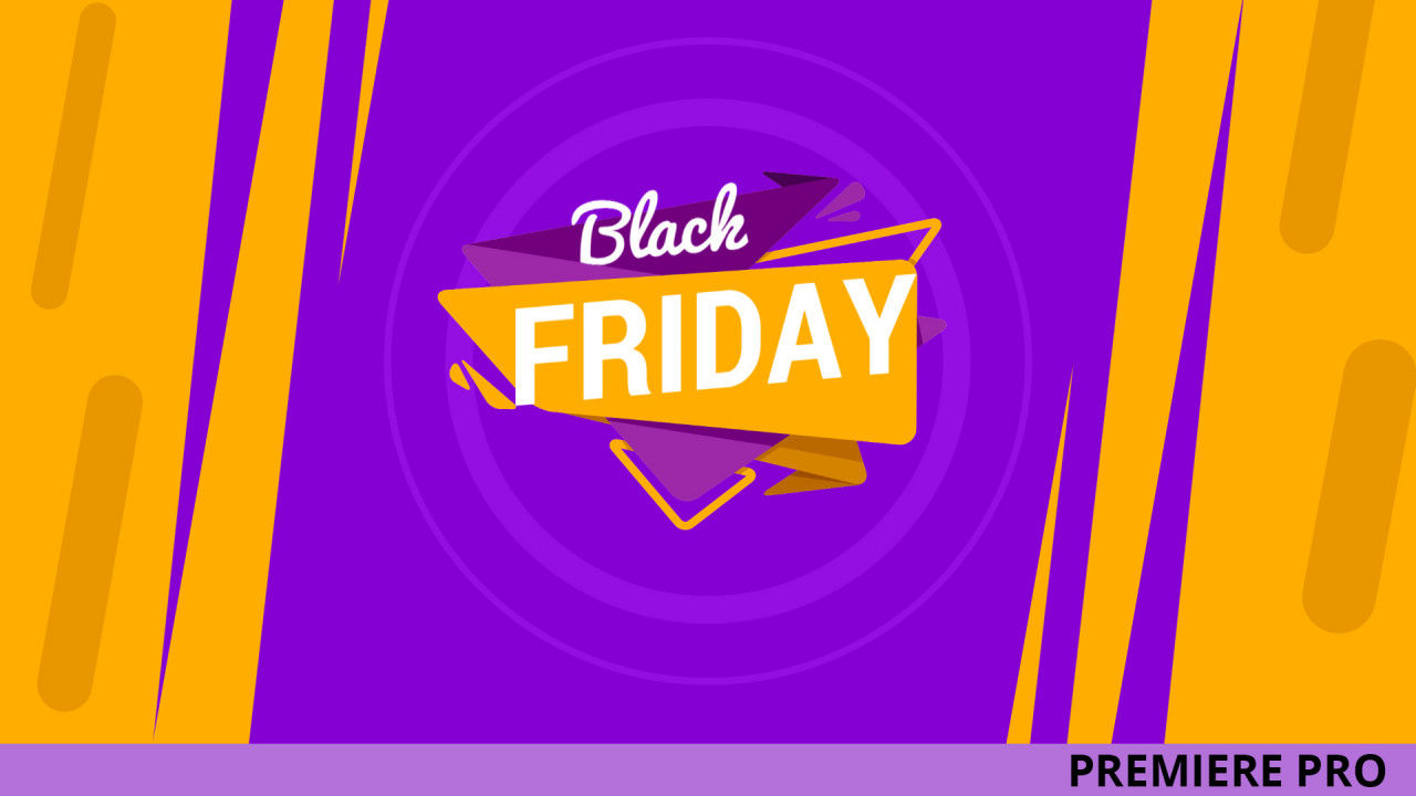 黑色星期五pr促销模板