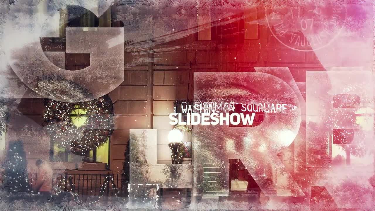 时尚优美的圣诞节转场素材库精选AE模板