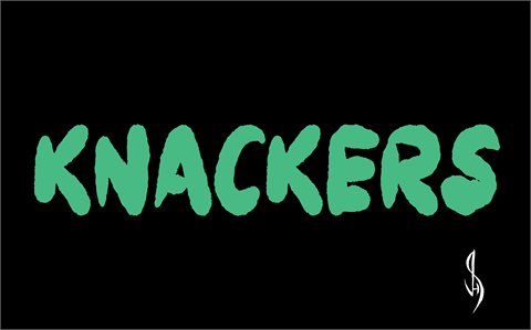 Knackers font素材之家精选英文字体