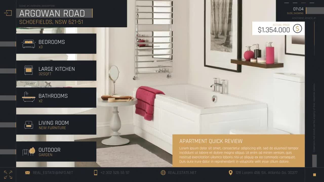 房地产技术宣传素材库精选AE模板