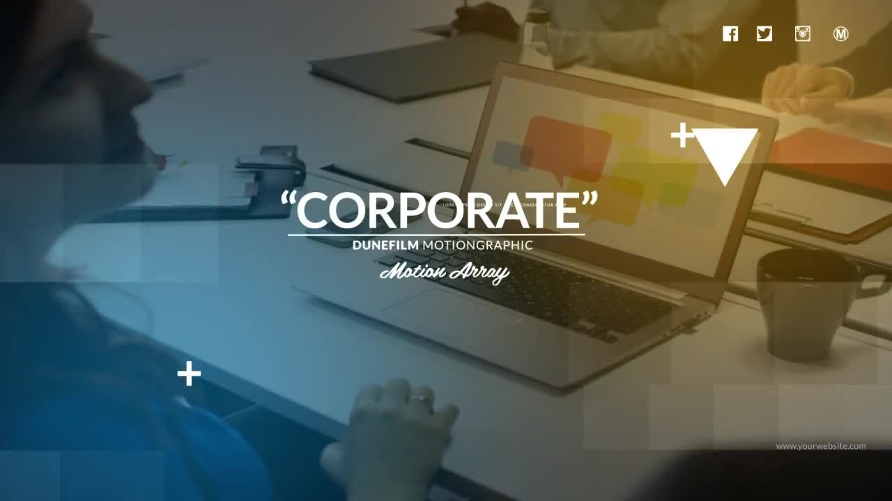 活动视频介绍素材库精选AE模板