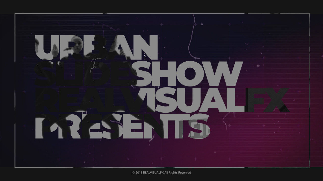 快节奏城市幻灯片素材库精选AE模板