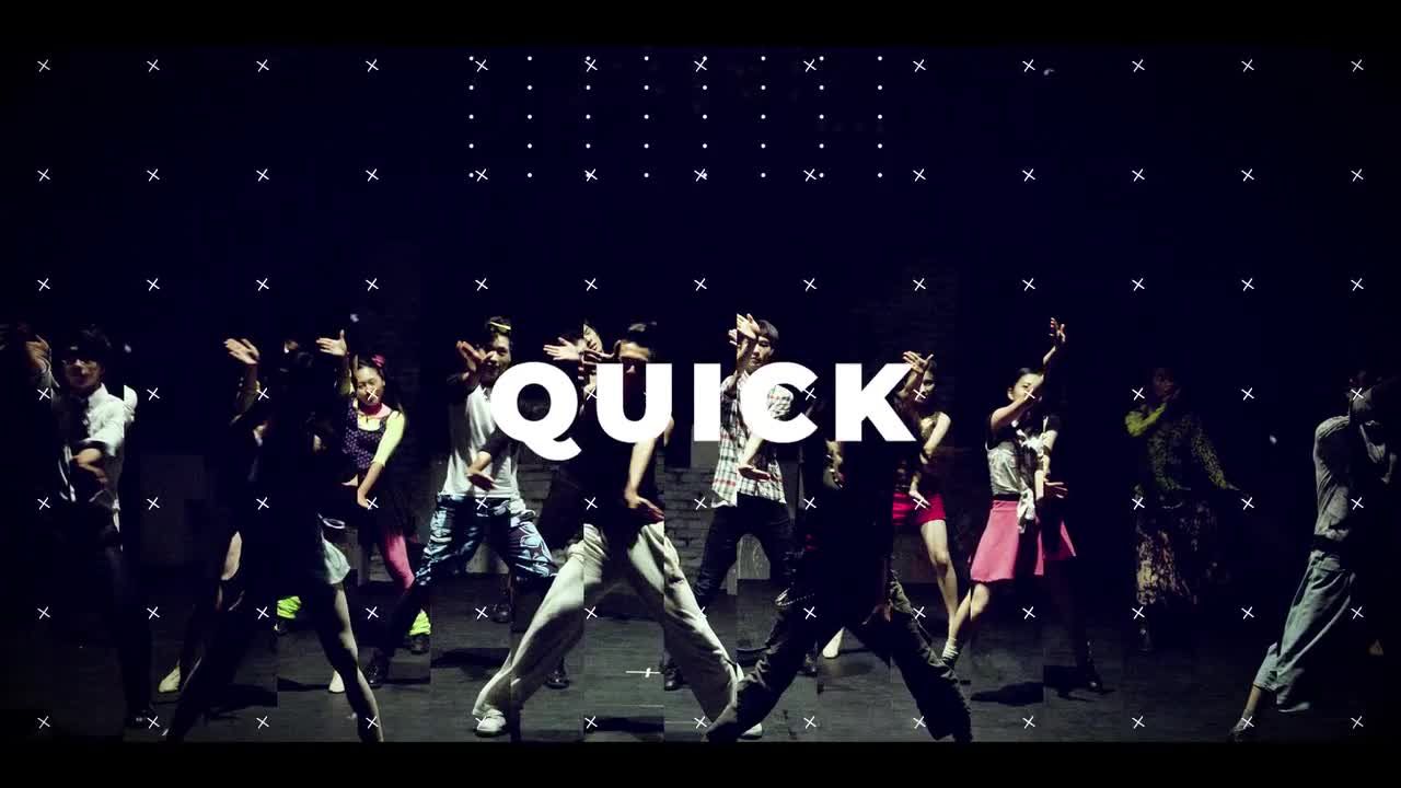 艺术创意位移过渡pr转场模板