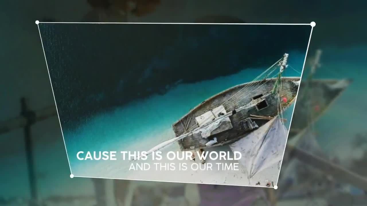 简单优雅梦幻照片展示动态素材库精选AE模板