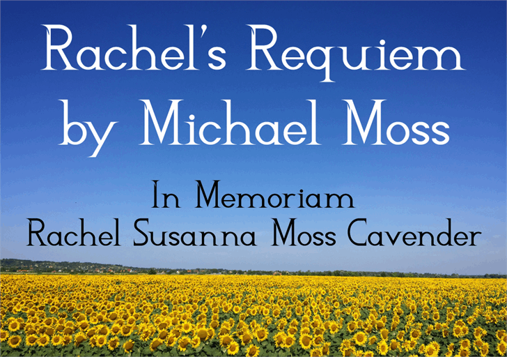 Rachel's Requiem font插图2 Rachel's Requiem font插图2