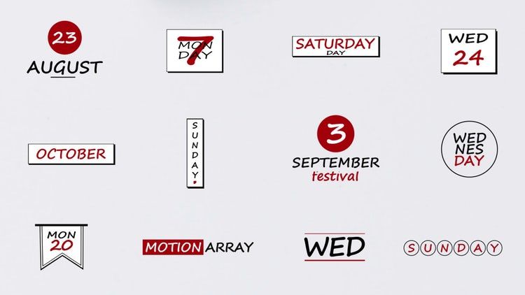 12个简洁超现代的全屏标题动画素材库精选AE模板