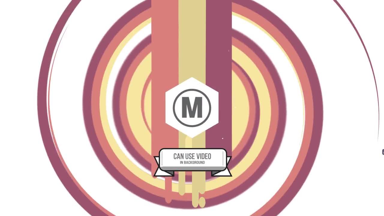 色彩变换平面商业幻灯片logo展示素材库推荐PR模板