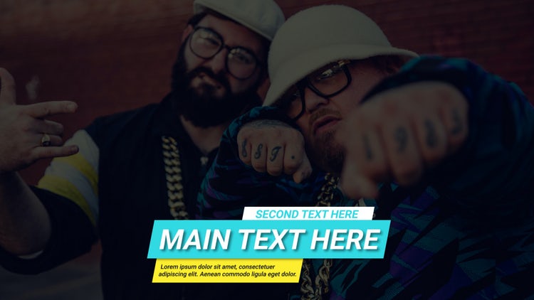 12个独特现代和时尚的标题素材库精选AE模板