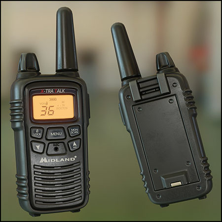 Midland老式对讲机素材之家精选3D模型