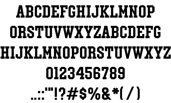 Rumblesport Athletic font插图2 Rumblesport Athletic font插图2