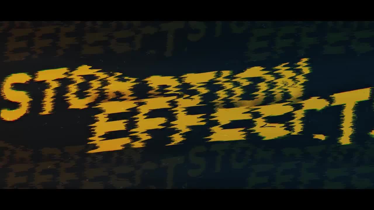 时尚文字动画素材库推荐PR模板