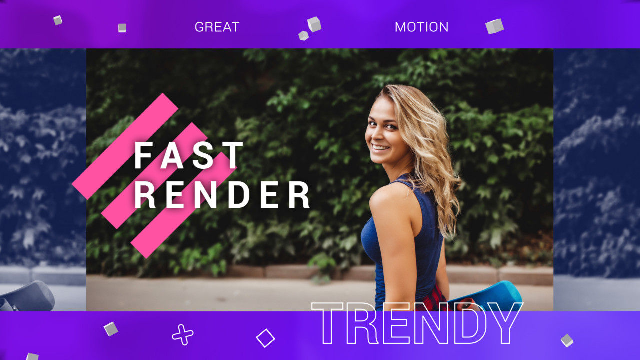 现代开启者幻灯片素材库精选AE模板