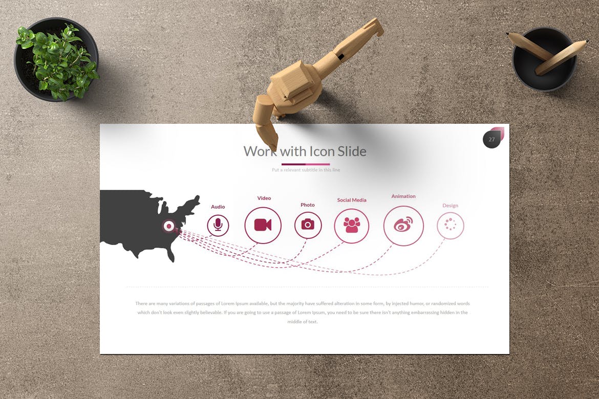 企业发展史企业介绍PPT幻灯片模板 Eight – Powerpoint Template插图(4)
