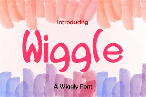 EP Wiggle font素材之家精选英文字体