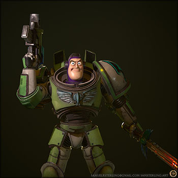 玩具总动员角色巴斯光年素材之家精选3D模型