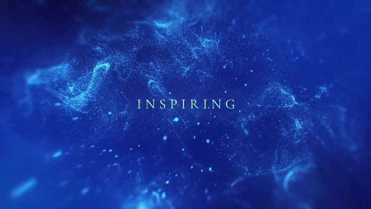 优雅时尚的环境粒子标题素材库精选AE模板