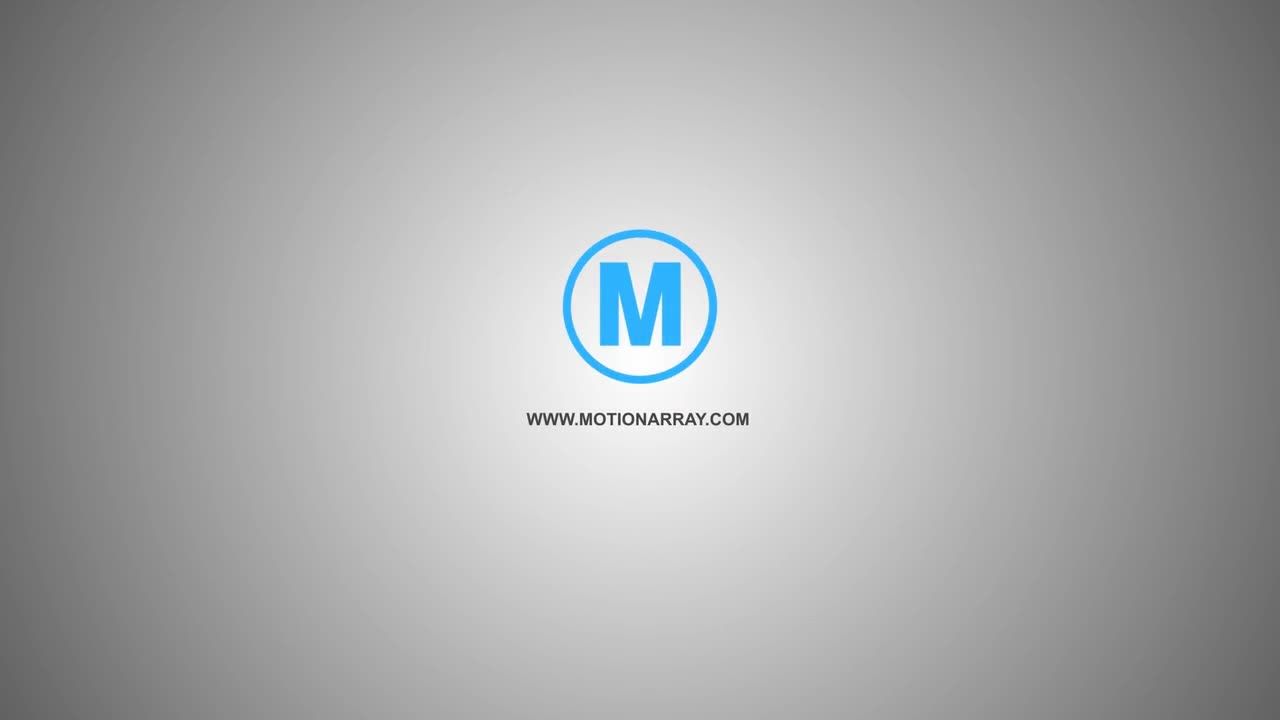 弹跳标志显示素材库精选AE模板